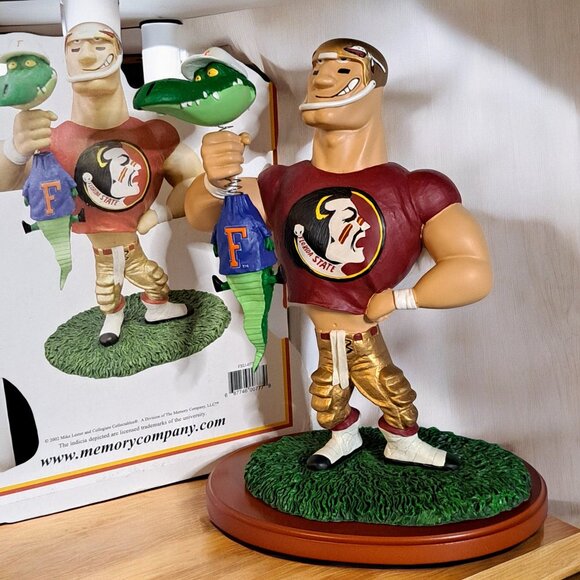 Florida State vs. Florida Gators Rivalry Choke figurine Memory Company 9" tall - Picture 11 of 16
